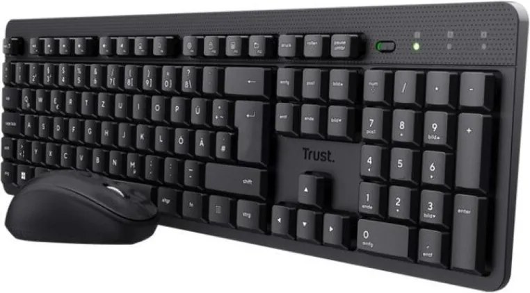 Tastatură și Mouse Trust TKM-360 Negru Qwerty Spaniolă