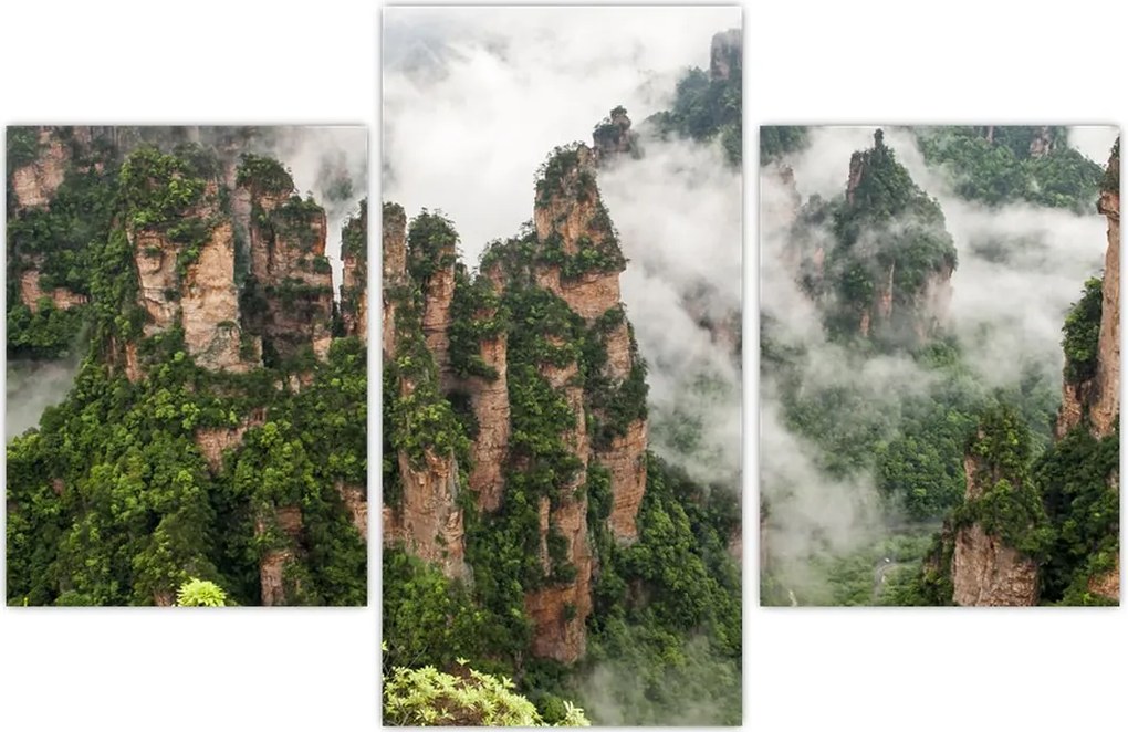 Tablou - Parcul Național Zhangjiajie, China (90x60 cm)