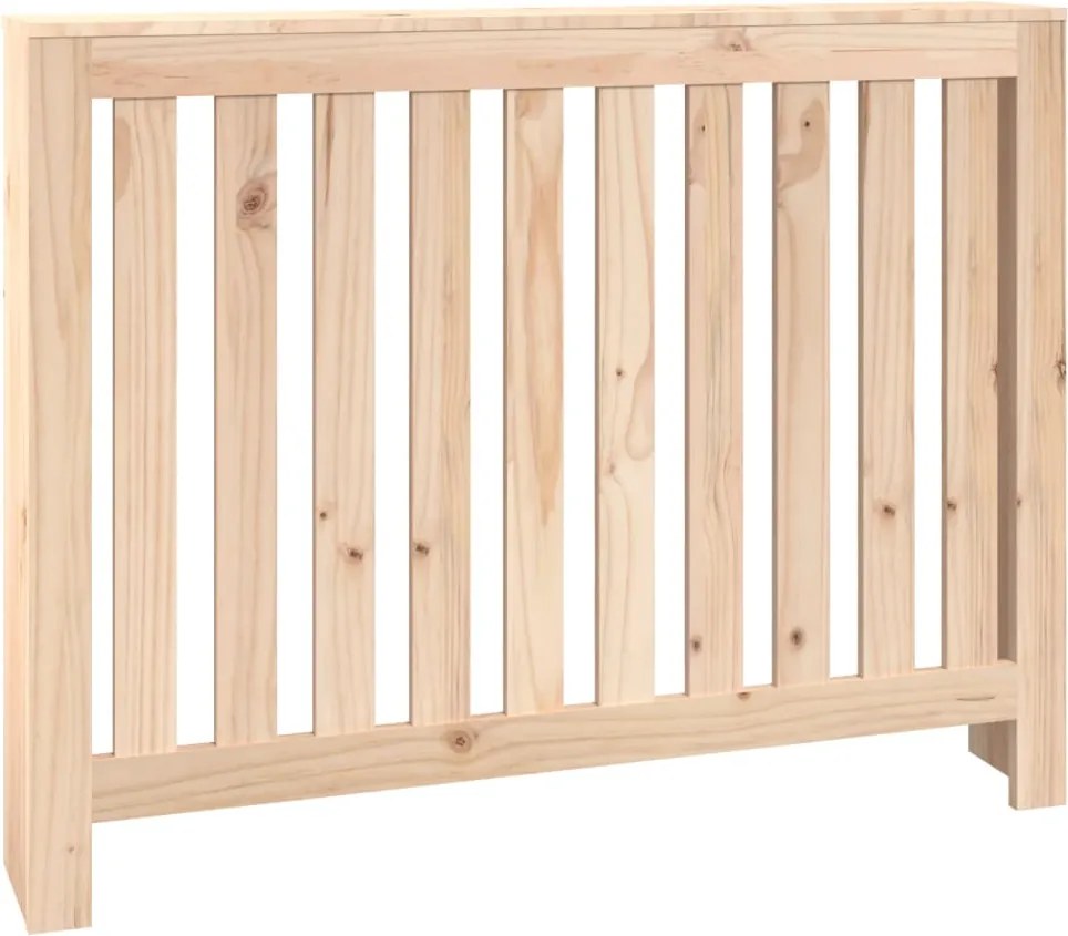 vidaXL Mască pentru calorifer, 108,5x19x84 cm, lemn masiv de pin