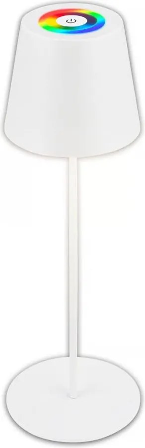 Briloner COLORIS 7559016-LED Lampă de birou LED RGB, 3,5W/5V, IP44, 2000mAh, Wi-Fi Tuya