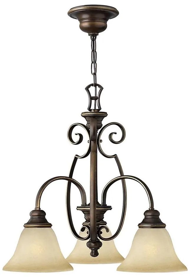 Lustră pe lanț Hinkley HK-CELLO3 CELLO 3xE27/60W/230V