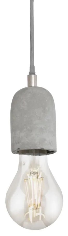 Eglo 95522 - Lustra SILVARES 1xE27/60W/230V