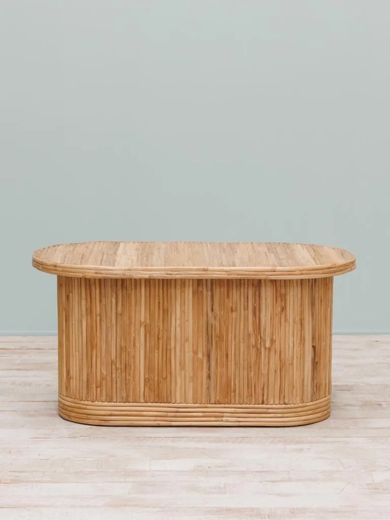 Masuta de cafea, din rattan, Barbade