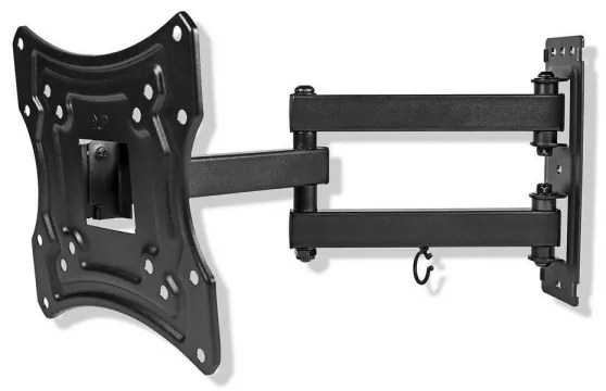 Nedis TVWM1530BK − Full Motion Suport de perete pentru TV 23-55/3 puncte pivot