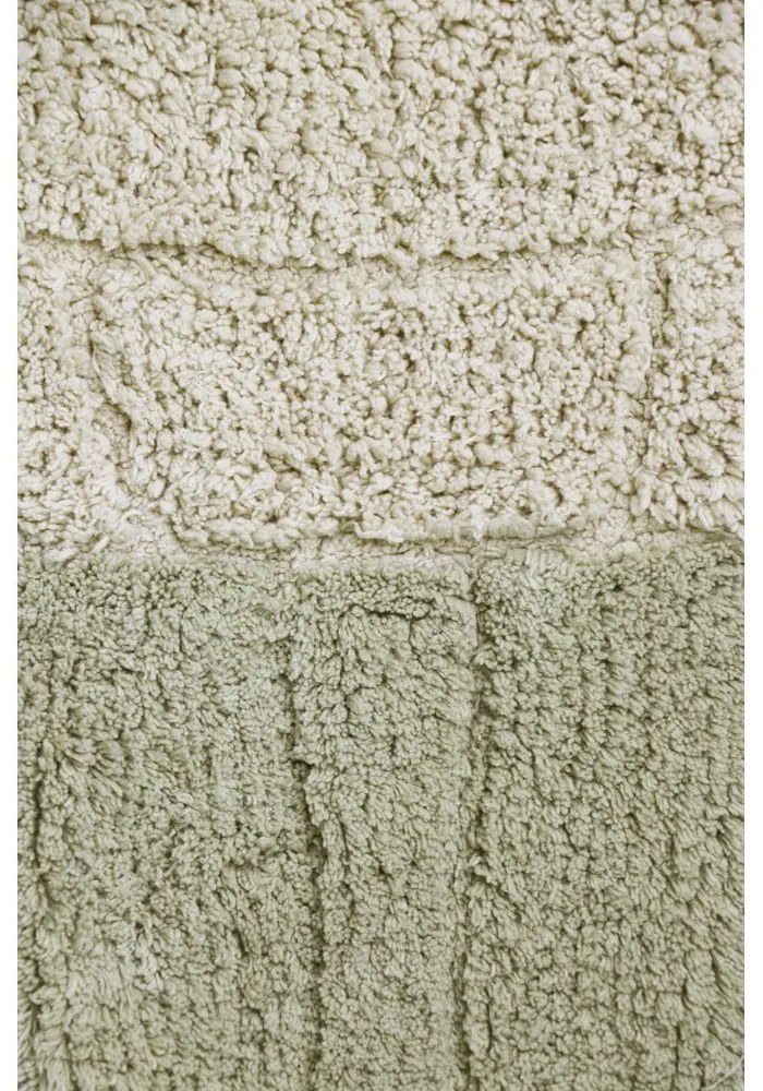 Covor pentru copii bej lavabil/țesut manual din bumbac 110x130 cm Sea Turtle – Lorena Canals