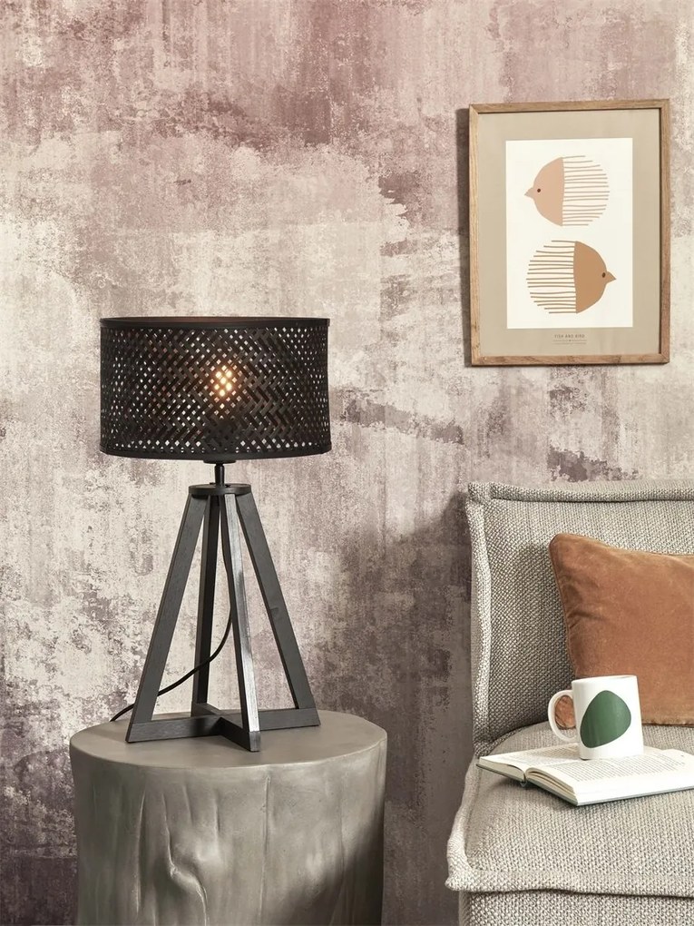 Veioza eco din bambus Java 4-pt bl/3218, bl