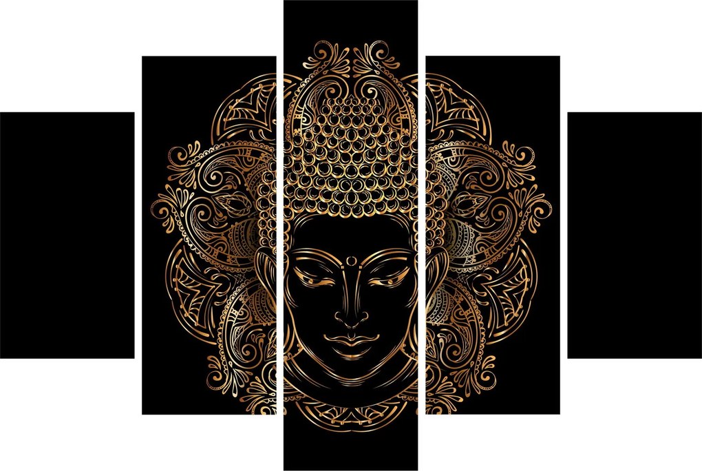 Tablou - Buddha auriu (150x105 cm)