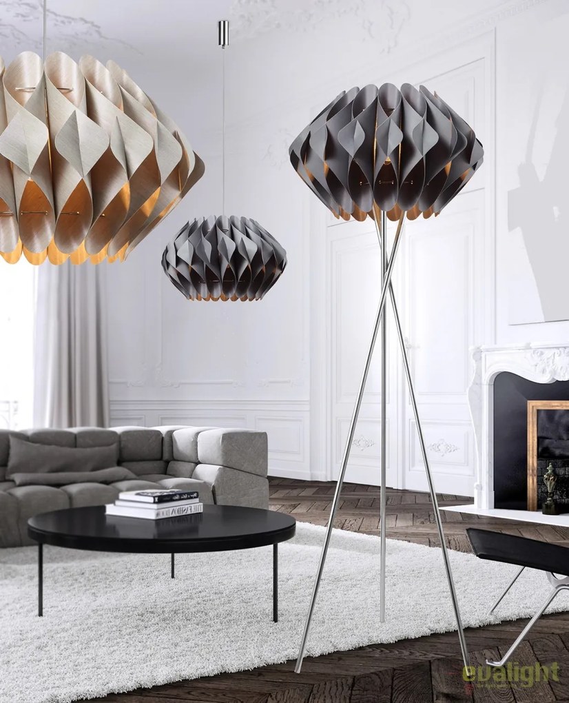 Lustra / Pendul design modern 65cm RUBEN GREY