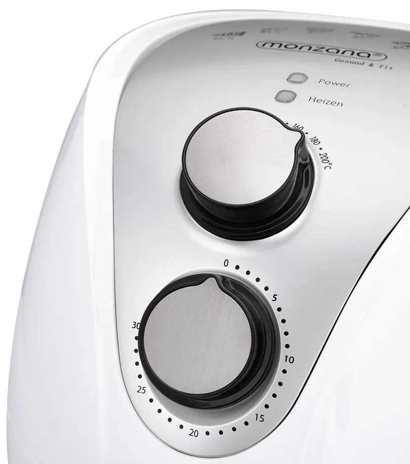 Deuba Cuptor cu aer cald 9 in 1 alb - 3,6 litri