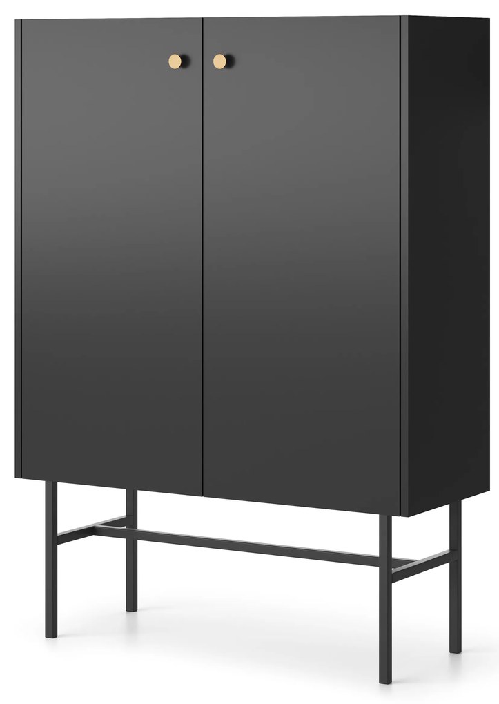 Dulap Desanta 2D (negru). 1082797