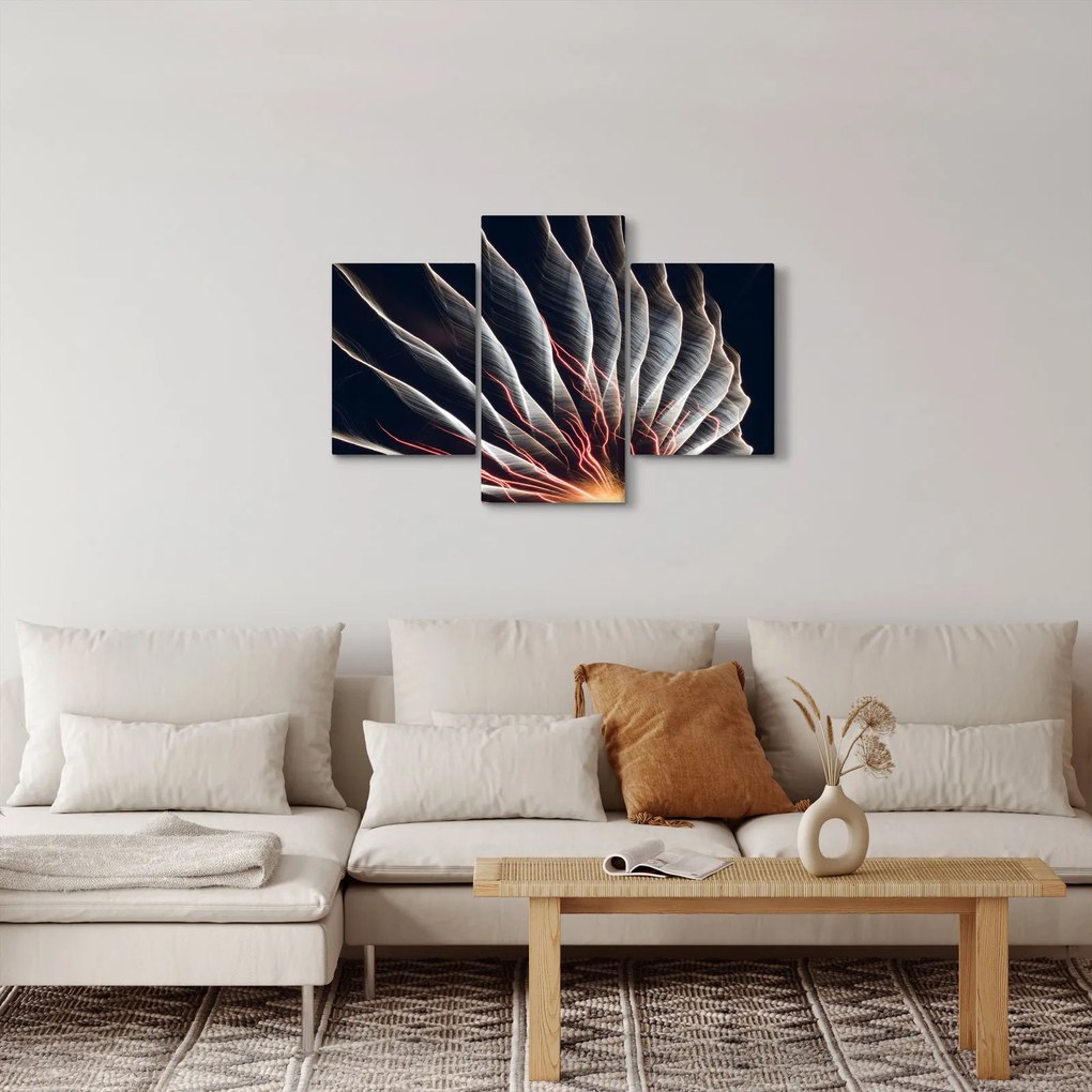 Tablou - Descărcare de lumini (90x60 cm)