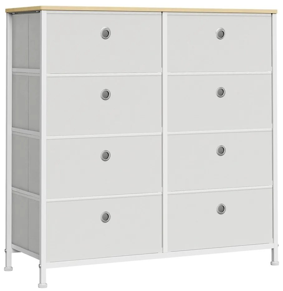 Comoda Songmics Alb 80x30x81.5 cm