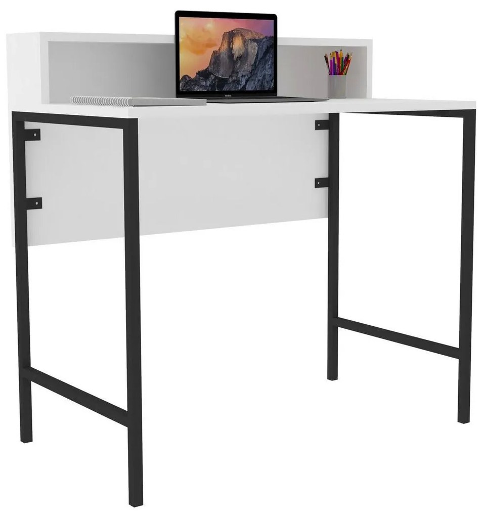 Masă PC Uma (Alb + Negru). 1088989