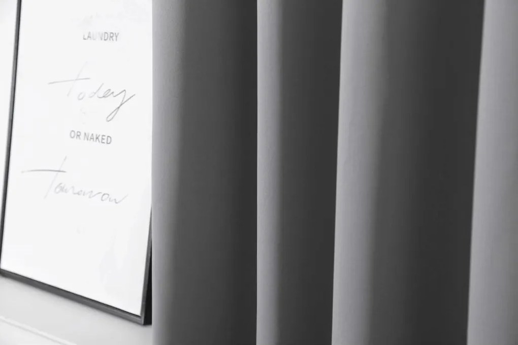 Perdea OXFORD LIGHT 140x250 cm, gri deschis Agatat: Rejansa