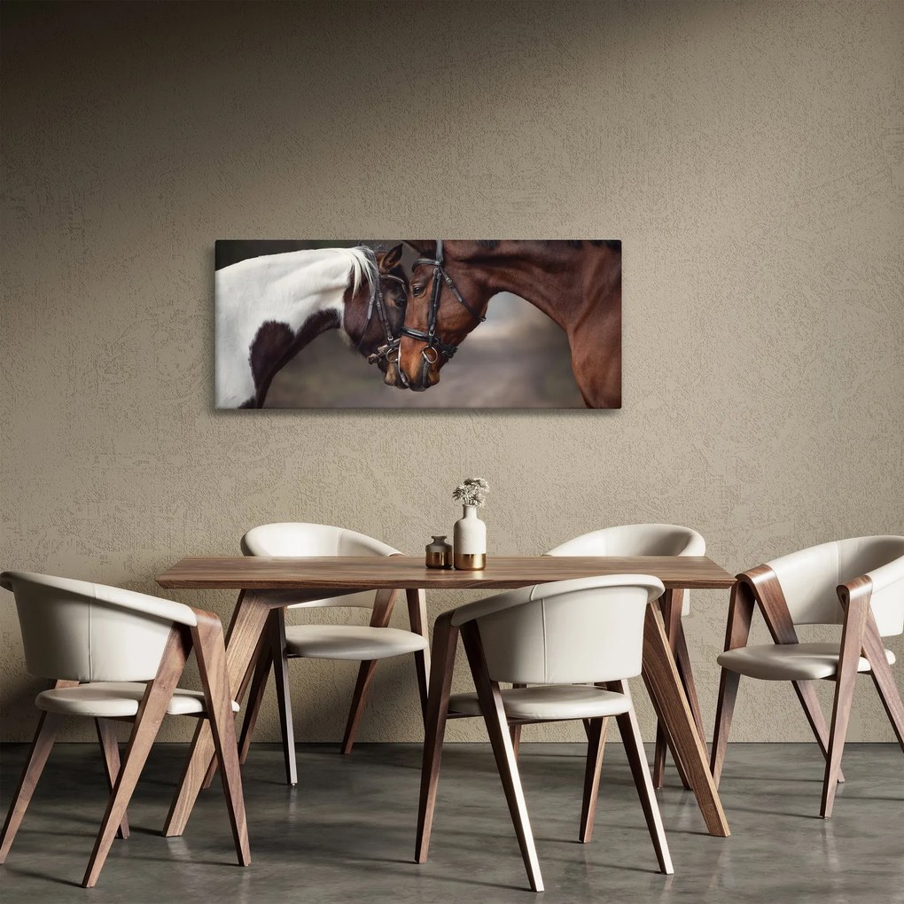 Tablou - Cai îndrăgostiți (120x50 cm)