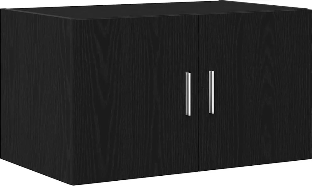 vidaXL Dulap de perete Stejar negru 70 x 42.5 x 40 cm Lemn compozit