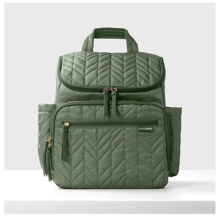 Rucsac de înfășat pentru cărucior Skip Hop FORMA Sage