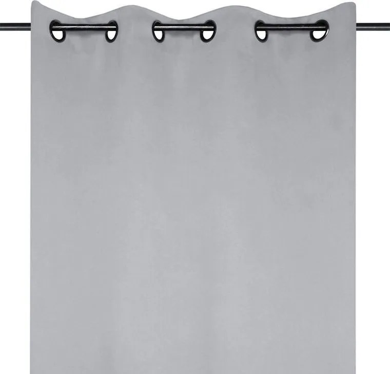 STOF Draperie groasă blackout NOTTE gri 135 x 250 cm set 2 buc