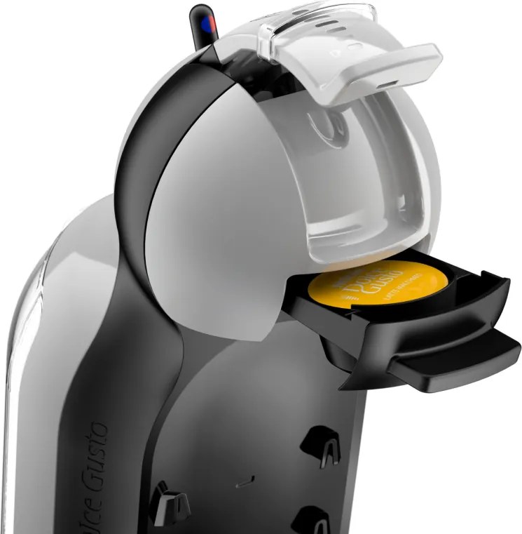 Espressor Krups KP123B10 NDG MINI ME, 1500 W, 15 bar, 0,8 l, Compatibil cu capsulele NESCAFÉ® Dolce Gusto®, Functie XL, ECO, Gri