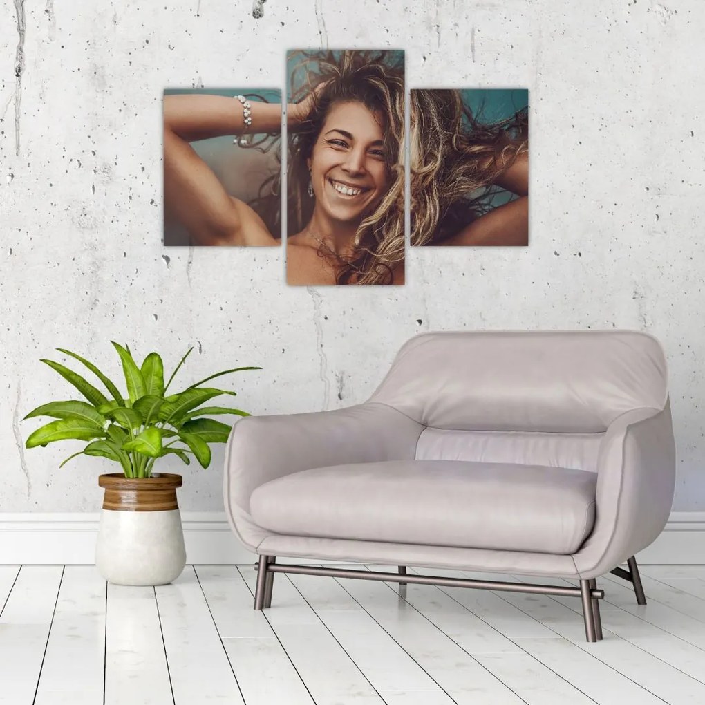 Tablou - Portretul unei femei tinere (90x60 cm)