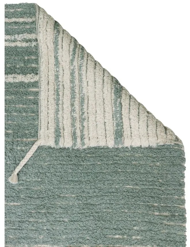 Covor verde/albastru din bumbac 170x240 cm Twin Vintage – Lorena Canals