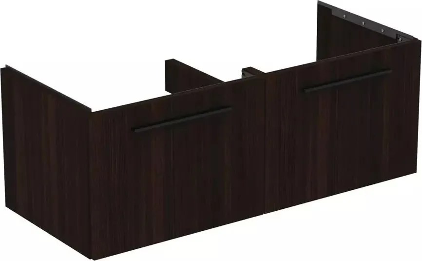 Dulap baza suspendat Ideal Standard i.life B finisaj stejar cafeniu 2 sertare 120 cm