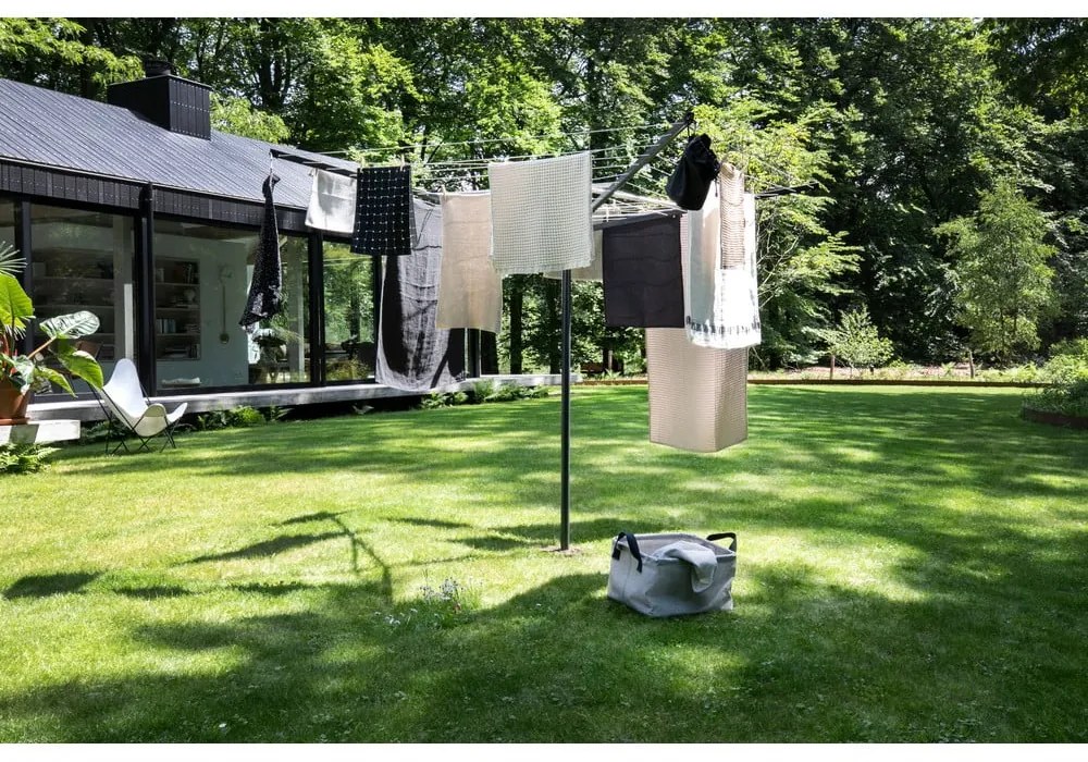 Uscător de rufe gri antracit pentru grădină 50 m Topspinner – Brabantia