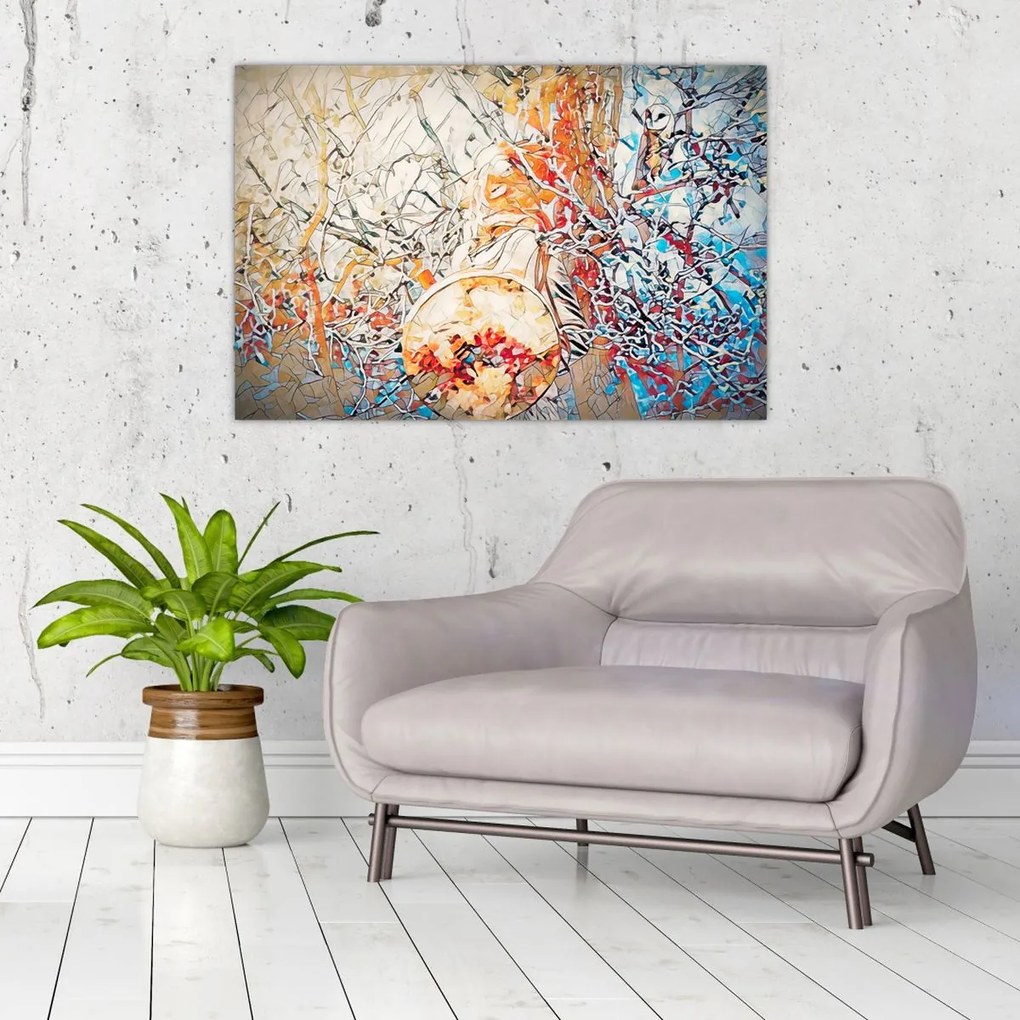 Tablou - Abstract mozaic (90x60 cm)