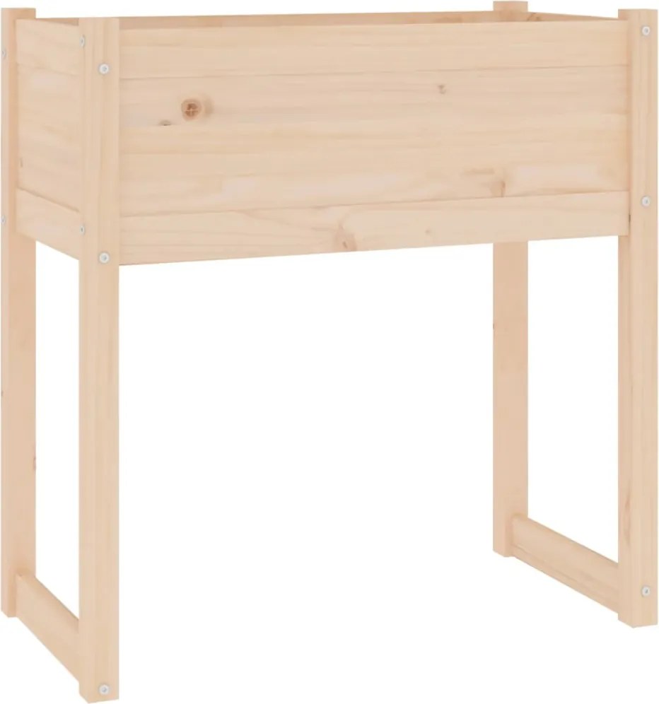 vidaXL Jardinieră, 78x40x81 cm, lemn masiv de pin