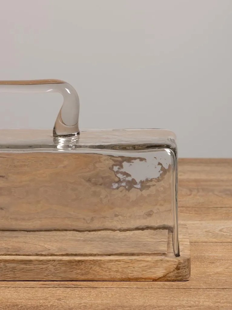 Tava pentru prajituri, cu capac din sticla, Artisan