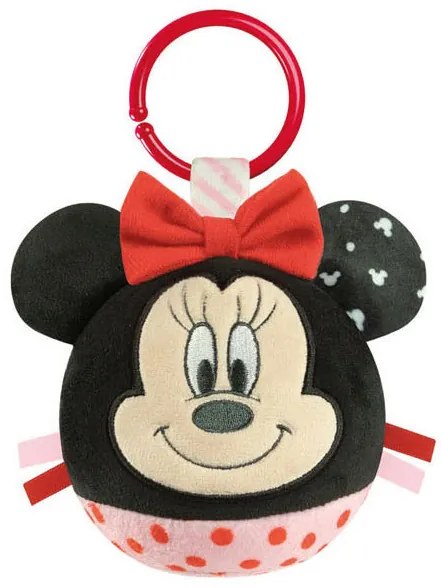 Disney Minnie figurină din pluş, zornăitoare pentru bebeluşi Clementoni