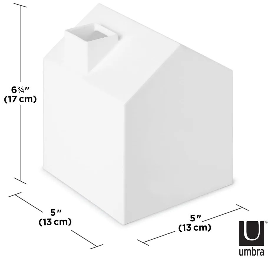 Cutie pentru șervețele din plastic Casa – Umbra