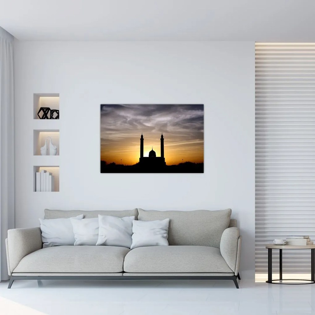 Tablou cu obiect istoric (90x60 cm)