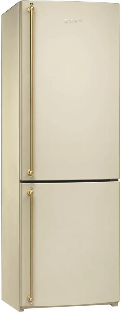 Combina frigorifica retro Smeg FA860P, 60 cm, crem, clasa A+, No Frost