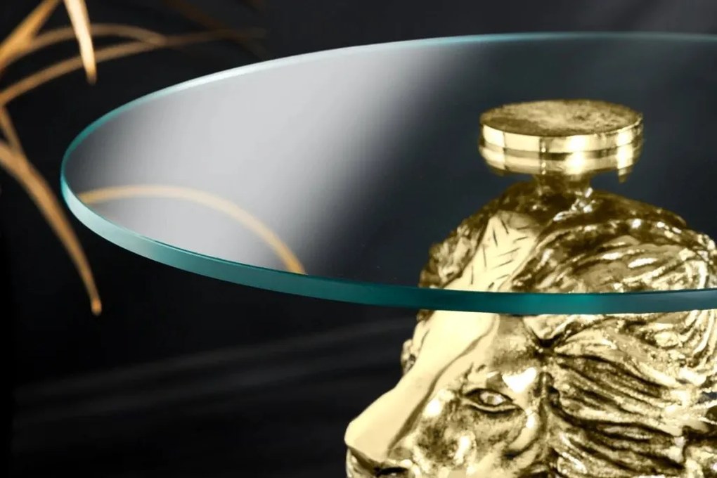 Masuta laterala design unic WILDLIFE LION 60cm