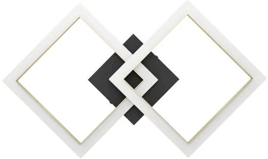 Plafonieră LED dimabilă Eglo 901225 CALLIERA LED/18,4W/230V negru/auriu