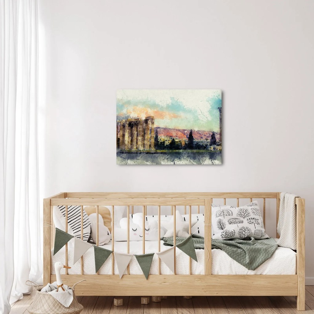 Tablou - Acropole, Atena, Grecia (70x50 cm)