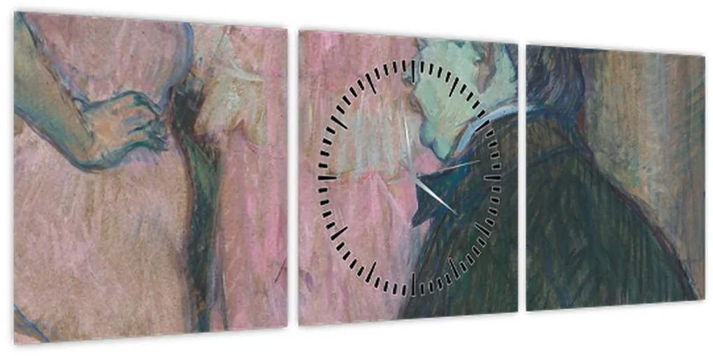Tablou - Henri de Toulouse-Lautrec, Maxime Dethomas, reproducere (cu ceas) (90x30 cm)