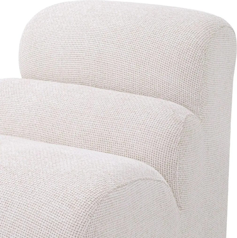 Modul colt exterior, Canapea modulara design LUX Lindau, off-white