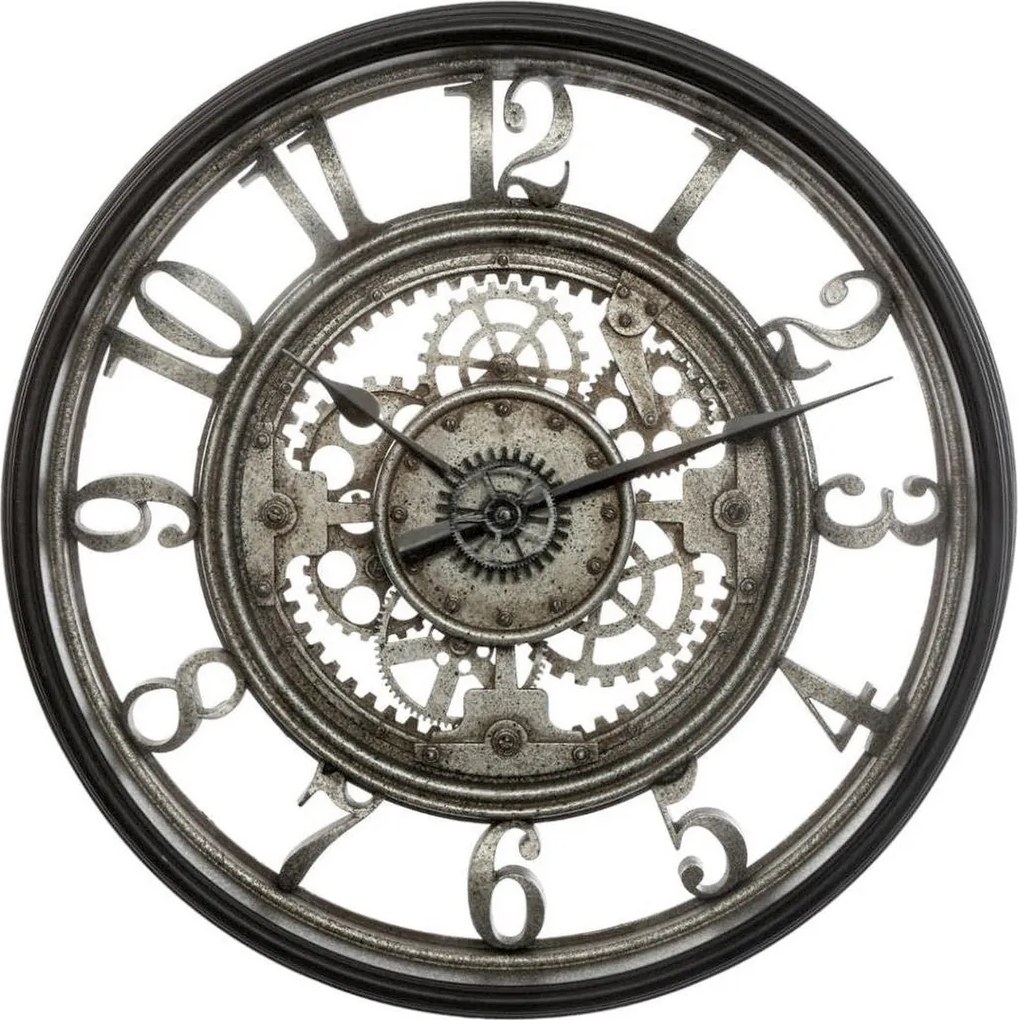 Ceas de perete MECA, stil mansardă, Ø 51 cm