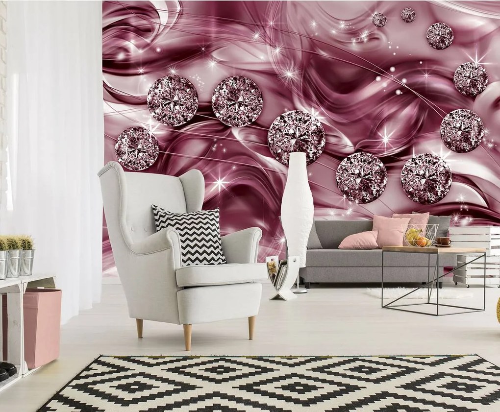 Fototapet - Diamant astract (152,5x104 cm)