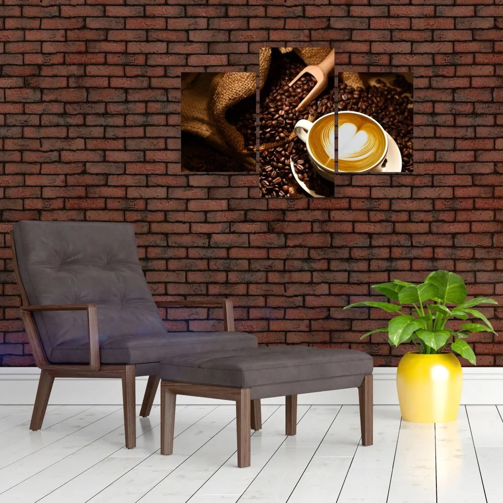 Tablou - O ceașcă de cafea (90x60 cm)