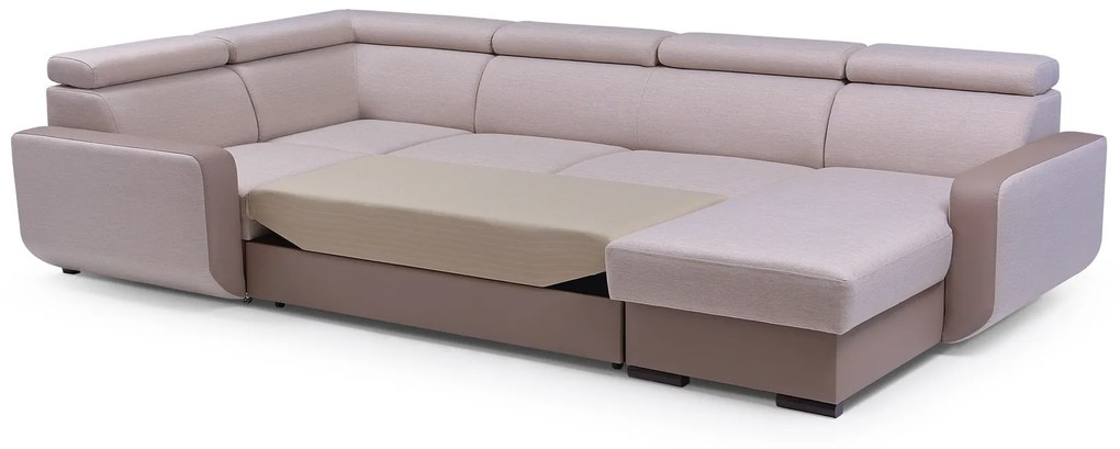 Zondo Colțar Istar U (Gri închis + Alb) (S). 630094