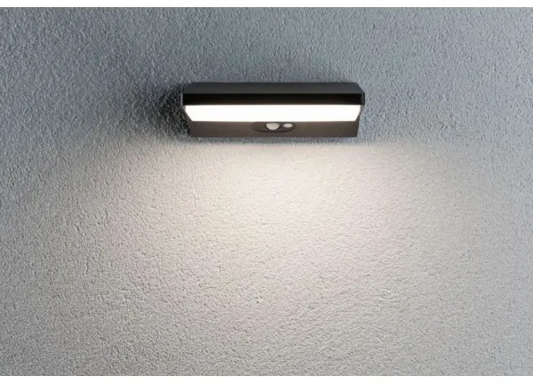 Aplică de exterior cu senzor LED/7,4W IP44 HOUSE 230V Paulmann 94333
