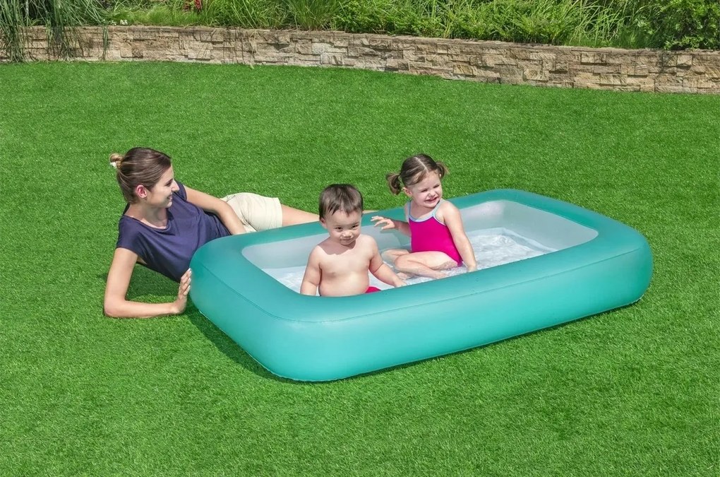 Piscină gonflabilă Bestway, verde, 165 x 104 x 25cm