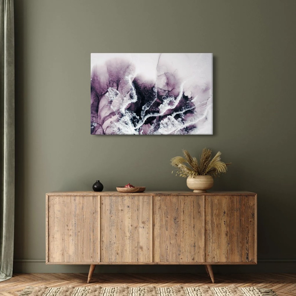 Tablou - Marmură violet N⁰2 (90x60 cm)