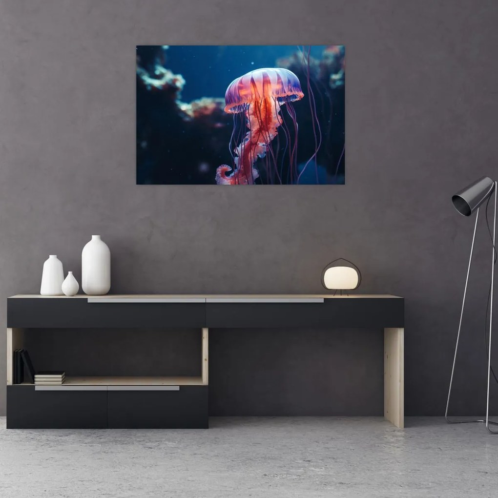 Tablou - Meduză (90x60 cm)