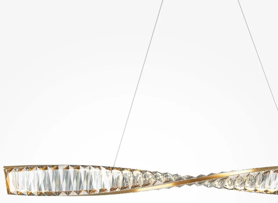 Lustra LED suspendata design modern Krone 100cm