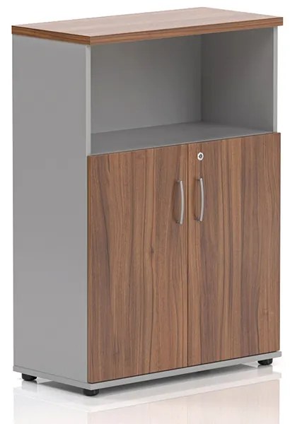 Dulap mediu Visio LUX 80 x 38,5 x 113 cm, nuc