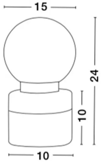 Veioza, Lampa de masa Juliet NVL-9010264